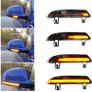2pcs Dynamic Mirror LED Turn Signal Light for Volkswagen Golf Image 2