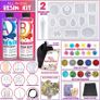 Jewelry Making Kit - Resin Kits for Beginners with Molds and Resin Making Supplies - Silicone Casting Mold, Tools Set and Clear Epoxy Resin for DIY Jewelry Craft (FREE SHIPPING) Image 4