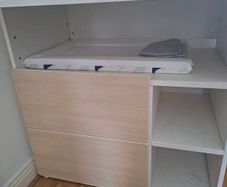 Bahy changing Unit with drawers from Ikea