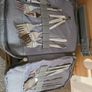 Wicker Picnic Basket Set - Detachable Table - Brand New Image 4