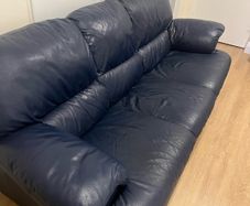 Leather couch
