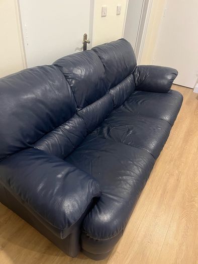 Leather couch