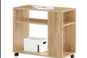 Side Table With Wheels