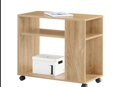 Side Table With Wheels