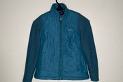 Weird Fish Ladies Macaroni-knit/Quilted Jacket UK10