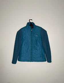 Weird Fish Ladies Macaroni-knit/Quilted Jacket UK10