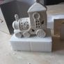 Anyu Fine Porcelain   Train With Led Light. B.N.W.T Image 3
