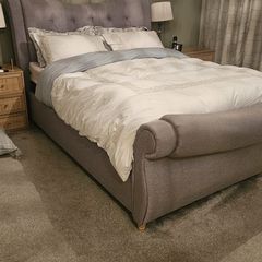King Size Sleigh Bed Frame