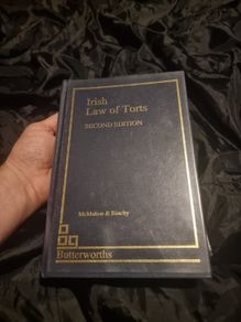 Irish law of torts . Second edition. by Bryan M.E. McMahon and William Binchy 1990