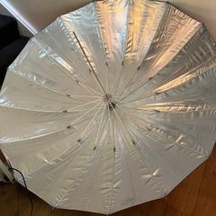 Professional Studio Photography Umbrella 135cm Silver + Diffuser