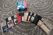 11 x  floppy discs , discette, assorted bundle