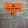 Size 17 Mens Striped Shirt by Simon Carter Image 2