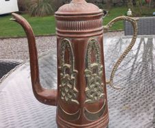 Tall Moorish coffee pot, 1960s, D18 post 10e