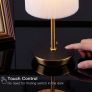 FREE P&PTouch Bedside Lamps, Dimmable USB Table Lamp with 2 USB Charging Ports  (Bulb Included) Image 3
