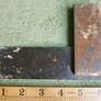 Vintage 6" Carpenters' Joiners' Try Set Square Wood & Steel with Brass Plated Stock Image 4