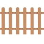 Picket Fence Wpc 200x60 Cm Multiple Sizes/colours Available (free Postage) Image 2
