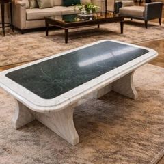Marble coffee table