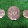 Vintage Indian Hand Crafted Embossed Copper Art Oval Image 9