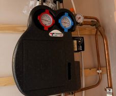 Solar Water Heating System with 2 Panels - great condition