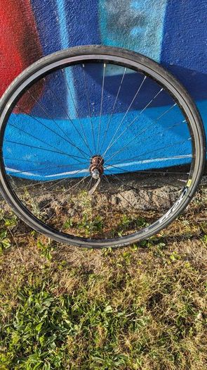 Fixie bike wheel set, lightweight.