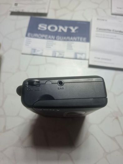 Sony TCM-323 Cassette Corder boxed Tape Recording Walkman Tested Working