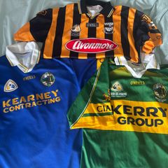 Vintage match worn Gaa jerseys