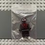 lego super heroes sh0540 Spider-Man (Miles Morales) minifigure- Red Webbing on Head, Black Hands Image 3