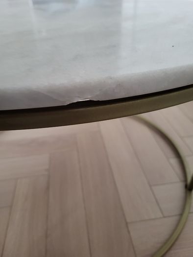 marble top coffee table