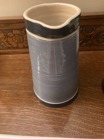 Kylemore Pottery - The Reflections Range Pottery Milk / Vase Jug - 16 cm tall - as new