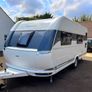 2023 Hobby 6 berth caravan, like new. Image 2