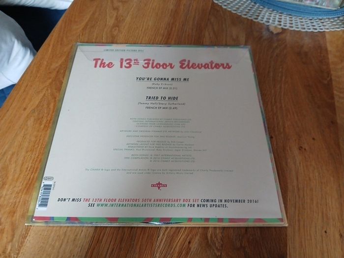 The 13th Floor Elevators 10" Ltd edt.
