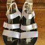 Schuh Ladies Lilac Leather Sandals size 6 Image 3