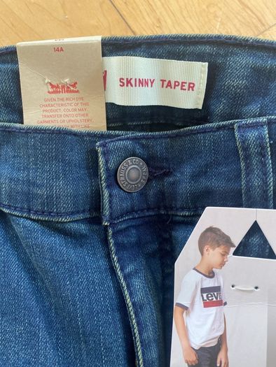 Levis NEW kids jeans age 13-14 2 pairs 35 each