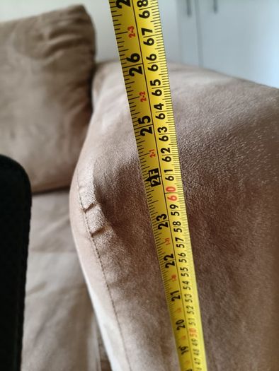 Very nice, comfortable three and two seater sofas