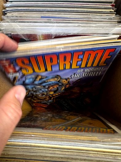 Image & Top Cow Long Comic Box w 320 comics for Sale