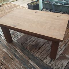 Wooden coffee table