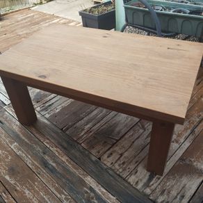 Wooden coffee table