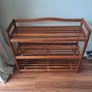Wooden Shoe Rack Image 2