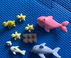Genuine Lego sea creatures bundle
