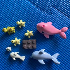 Genuine Lego sea creatures bundle