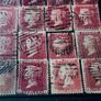 Great Britain 1841-1879 Queen Victoria 1d Penny red 50 stamps lot Image 7