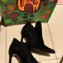 Price drop ZARA WOMAN Black Suede Ankle Boots Size EU 40 / UK 7 Image 9