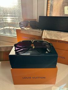 Lv glasses/shades purple tint