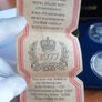 1977 Royal Salute Silver Proof Crown Medals Image 4