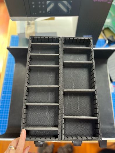 Lockable rolling Sewing Case