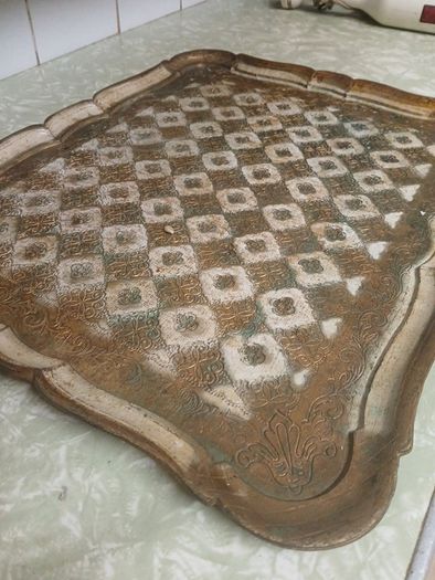 Vintage Florentine Tray