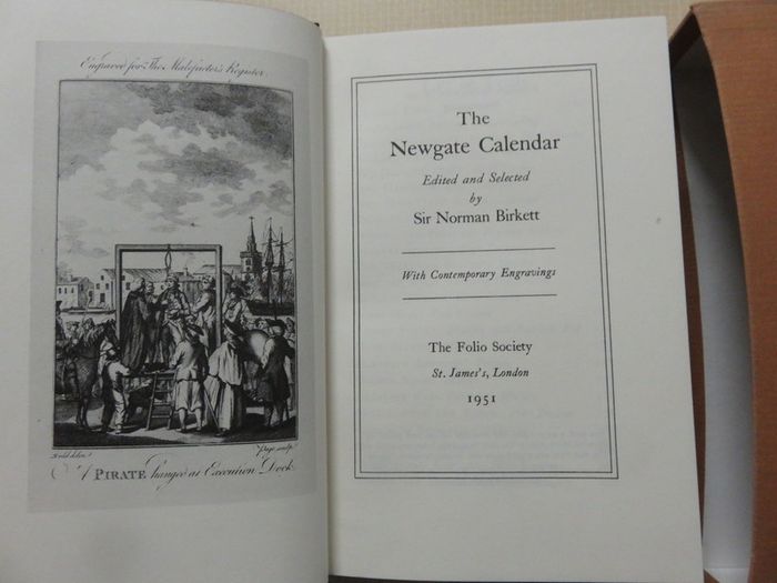 The new Newgate calender.m  Birkett . Folio