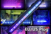 Fish Tank Light Aquarium Submersible Multiple Color Light with air curtain
