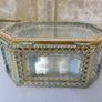 Antique Jewellery Brass Caskets Image 3