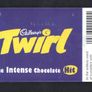 1998 Ireland 20 unit Cadbury's Twirl (Gemplus GEM1 chip) Call Card Used Image 2